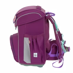 Schulranzen Set 7-teilig Slim - Unique, Lila
