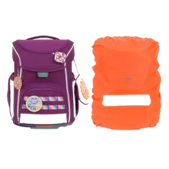 Schulranzen Set 7-teilig Slim - Unique, Lila