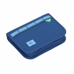 Schulranzen Set 7-teilig Slim - Unique, Dunkelblau