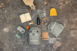 Schulrucksack - BOLD Origin Curve, Grün