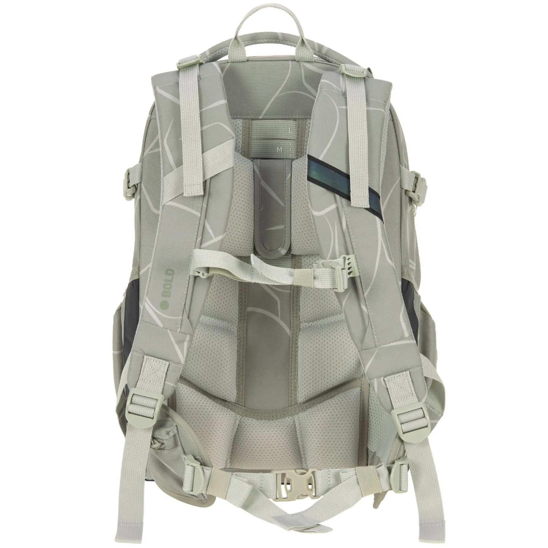 Schulrucksack - BOLD Origin Curve, Grün