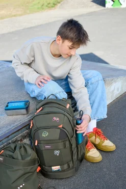 Schulrucksack - BOLD Origin, Oliv