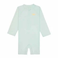 Schwimmanzug Kinder Langarm (UV Schutz), Mint