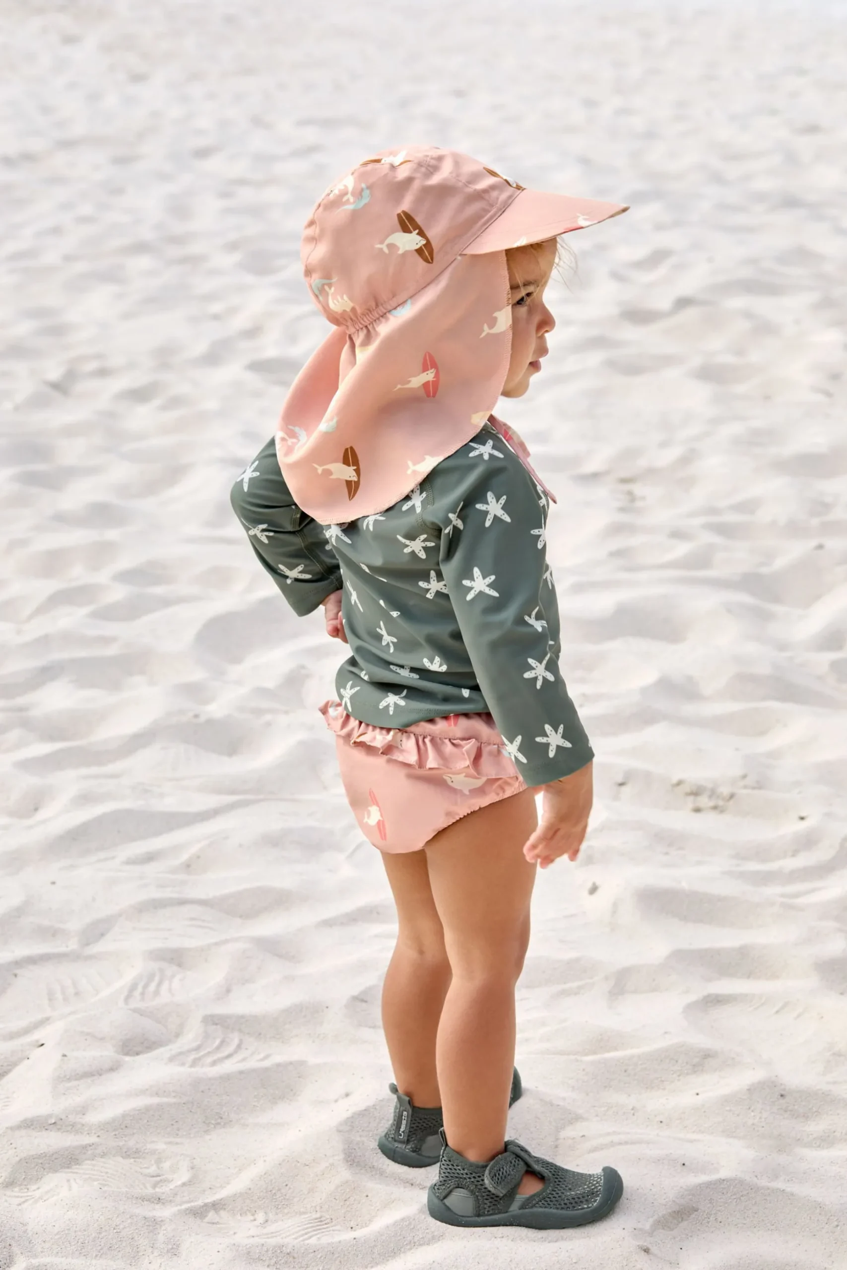 Schwimmwindel Baby - Delfin, Rosa