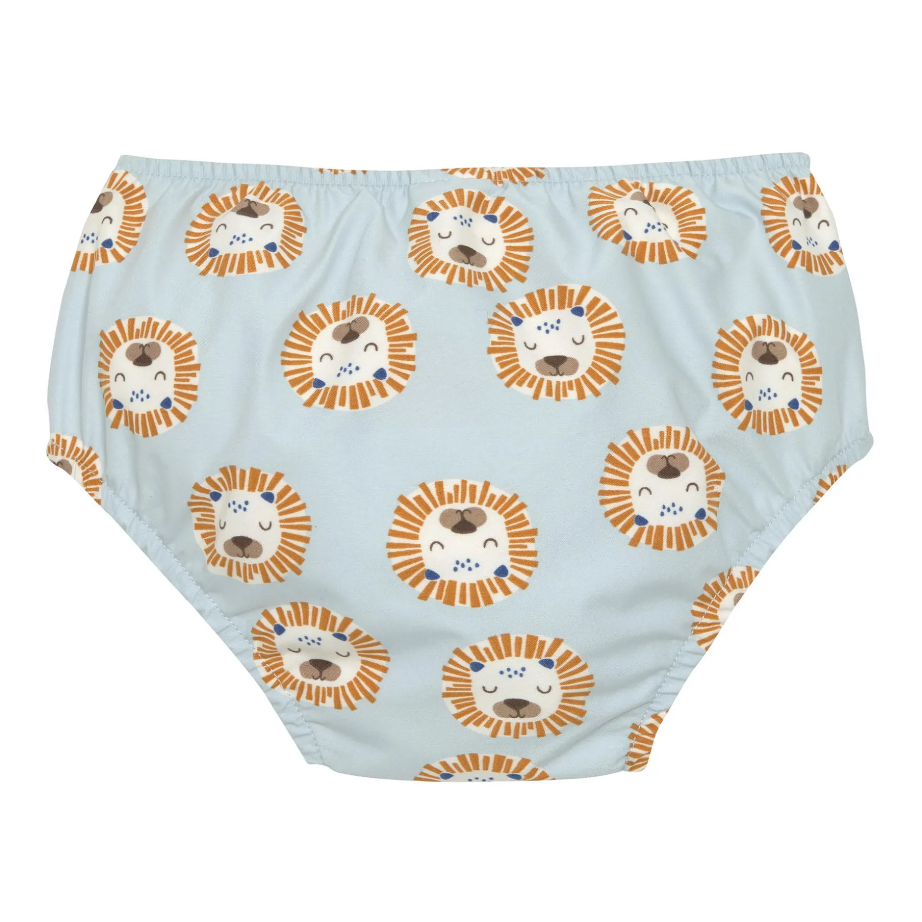 Schwimmwindel Baby - Löwe, Hellblau