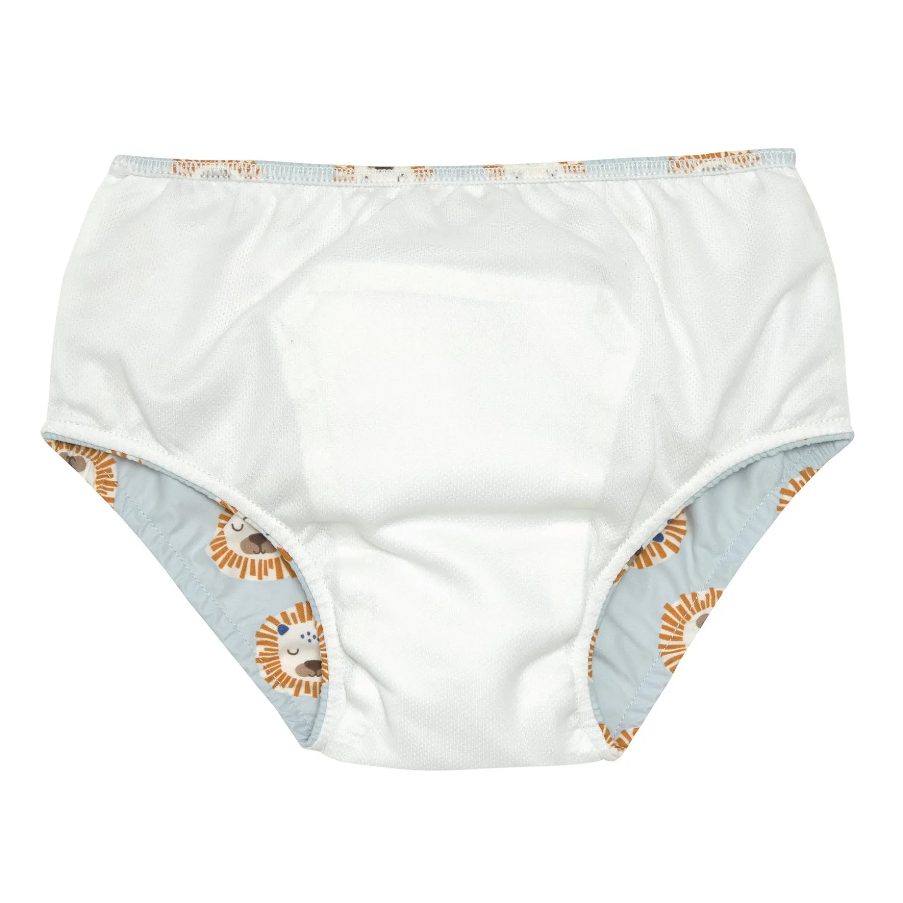 Schwimmwindel Baby - Löwe, Hellblau