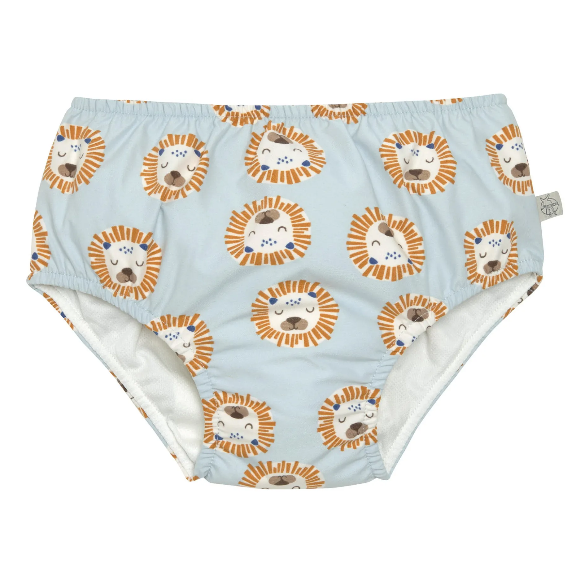 Schwimmwindel Baby - Löwe, Hellblau