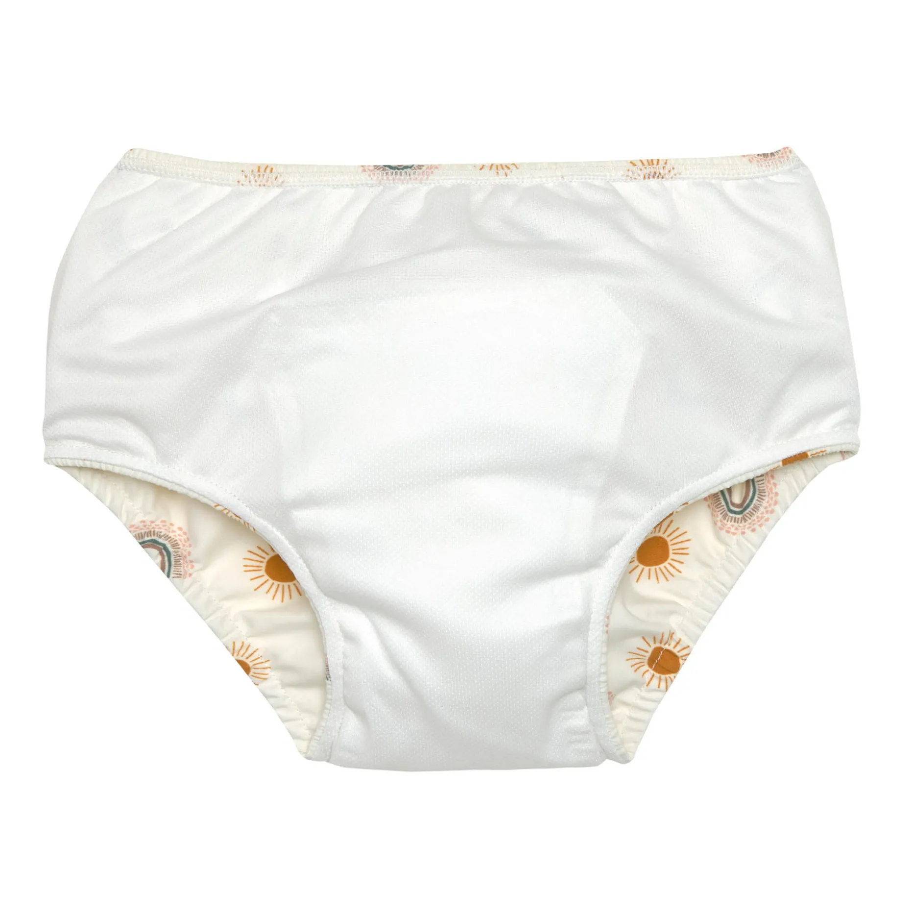 Schwimmwindel Baby - Regenbogen, Weiß