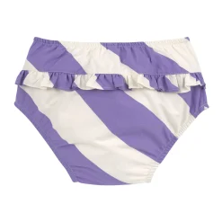 Schwimmwindel Baby - Streifen, Purple Weiß