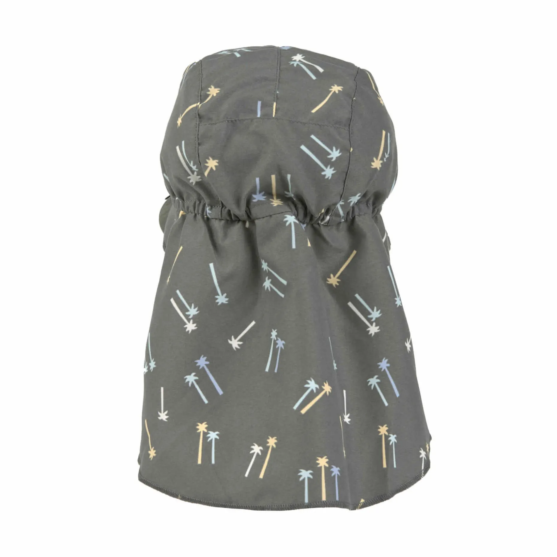 Sonnenhut Baby (UV Schutz & Nackenschutz) - Palmen, Oliv