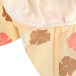 Sonnenhut Baby (UV Schutz & Nackenschutz) - Blumen, Gelb