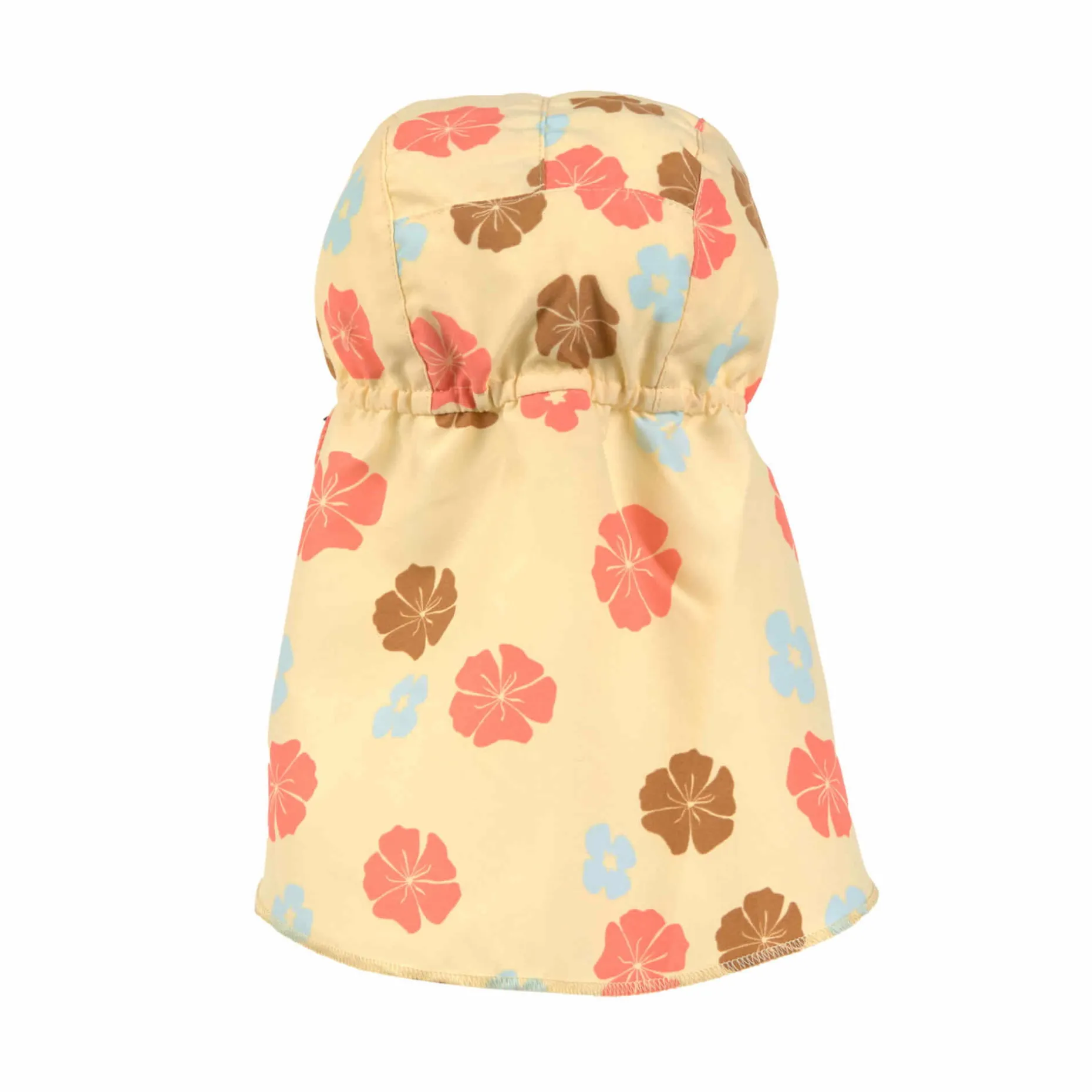 Sonnenhut Baby (UV Schutz & Nackenschutz) - Blumen, Gelb
