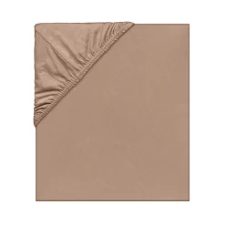 Spannbettlaken Kinderbett (70 x 140 cm), Hellbraun
