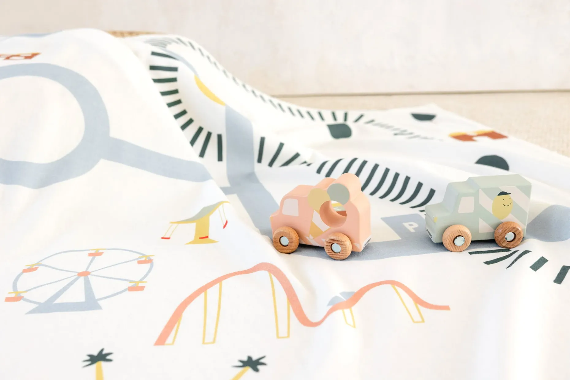 Spieltuch - Bio Baumwolle, Happy Fruits