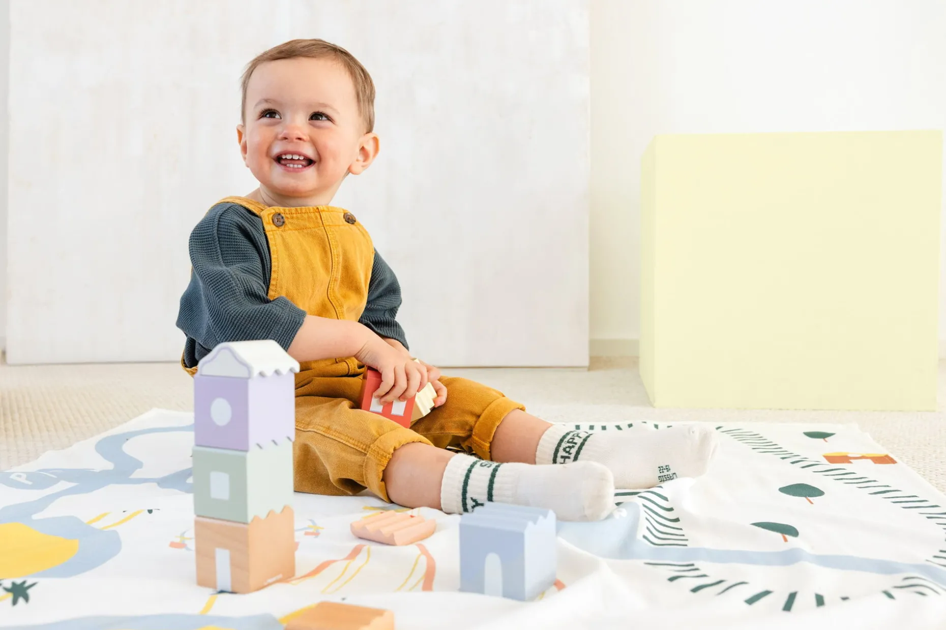 Spieltuch - Bio Baumwolle, Happy Fruits