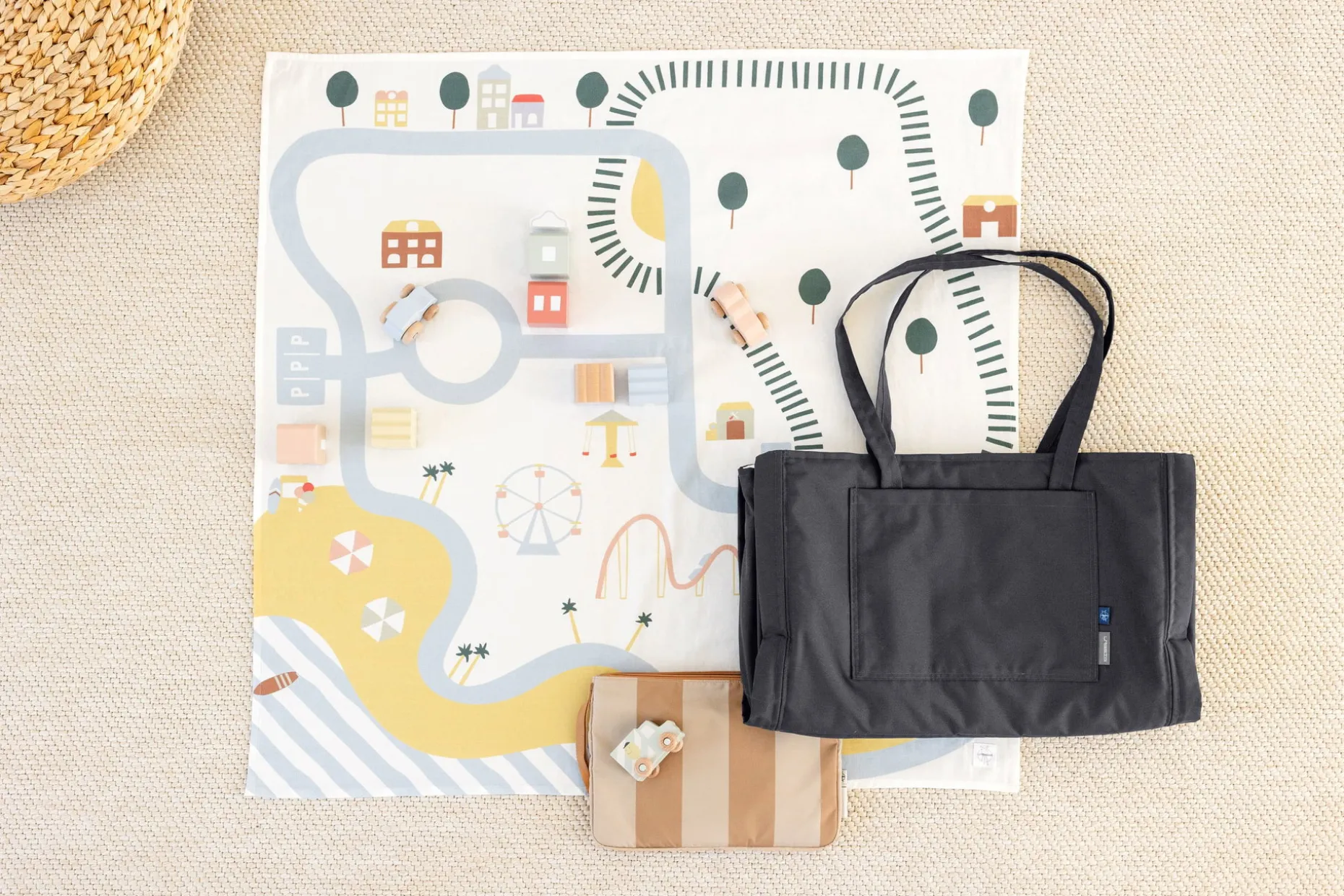 Spieltuch - Bio Baumwolle, Happy Fruits