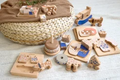 Stapelspielzeug Holz, Little Mateys