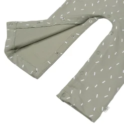Strampler, Baby Overall - Bio Baumwolle, Speckles Oliv
