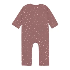 Strampler, Baby Overall - Bio Baumwolle, Triangle Cinnamon
