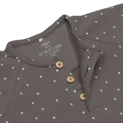 Strampler, Baby Overall - Bio Baumwolle, Spots Anthrazit