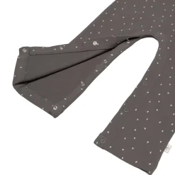 Strampler, Baby Overall - Bio Baumwolle, Spots Anthrazit