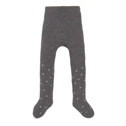 Strumpfhose Kinder, Dots Anthrazit