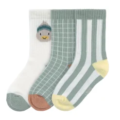 Tennissocken Kinder 3er-Set - Bio Baumwolle, Ente