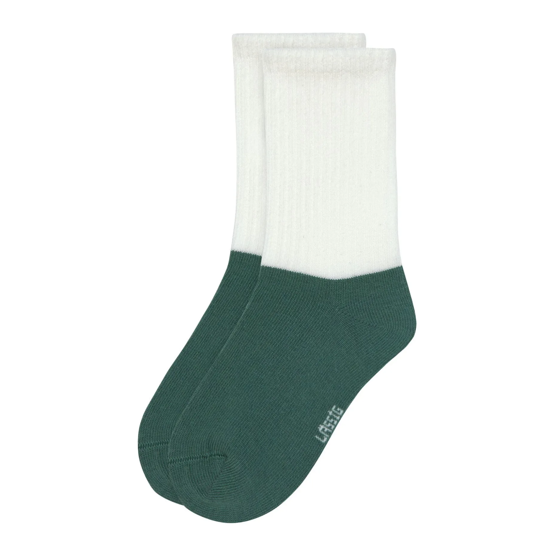 Tennissocken Kinder 3er-Set - Little Gang, Hellblau Karamell Dunkelgrün