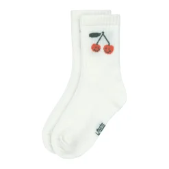 Tennissocken Kinder 3er-Set - Little Gang, Kirsche