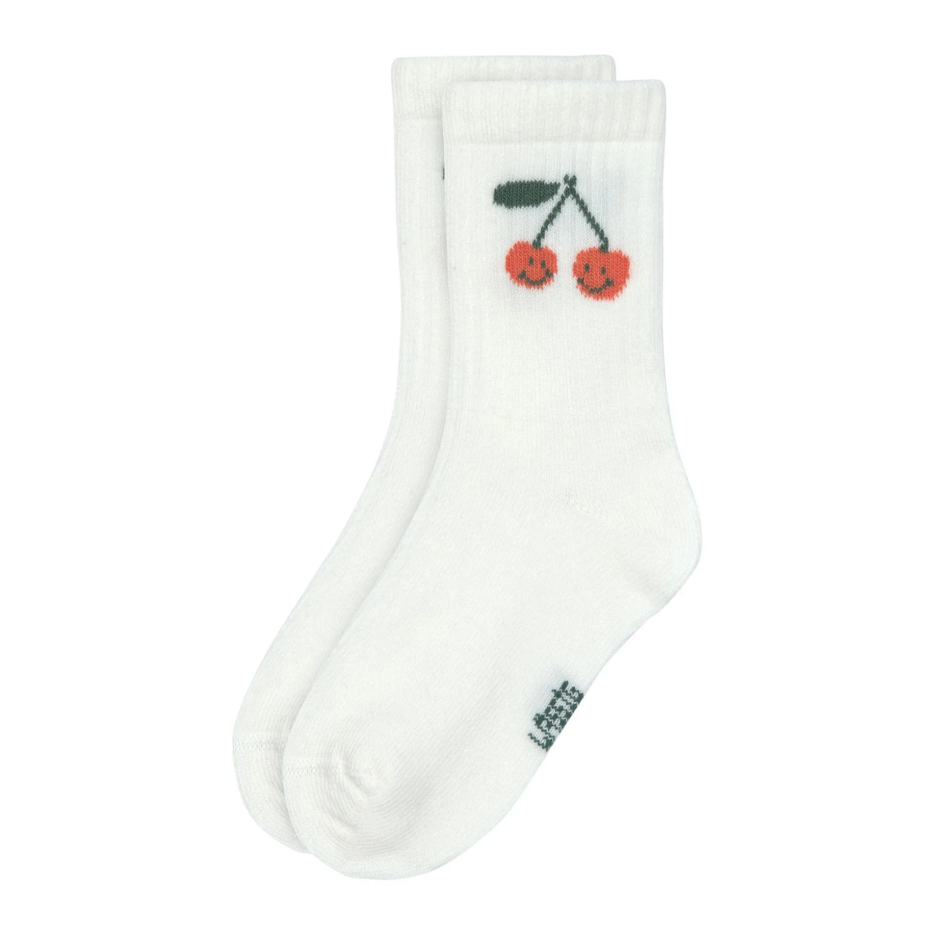 Tennissocken Kinder 3er-Set - Little Gang, Kirsche