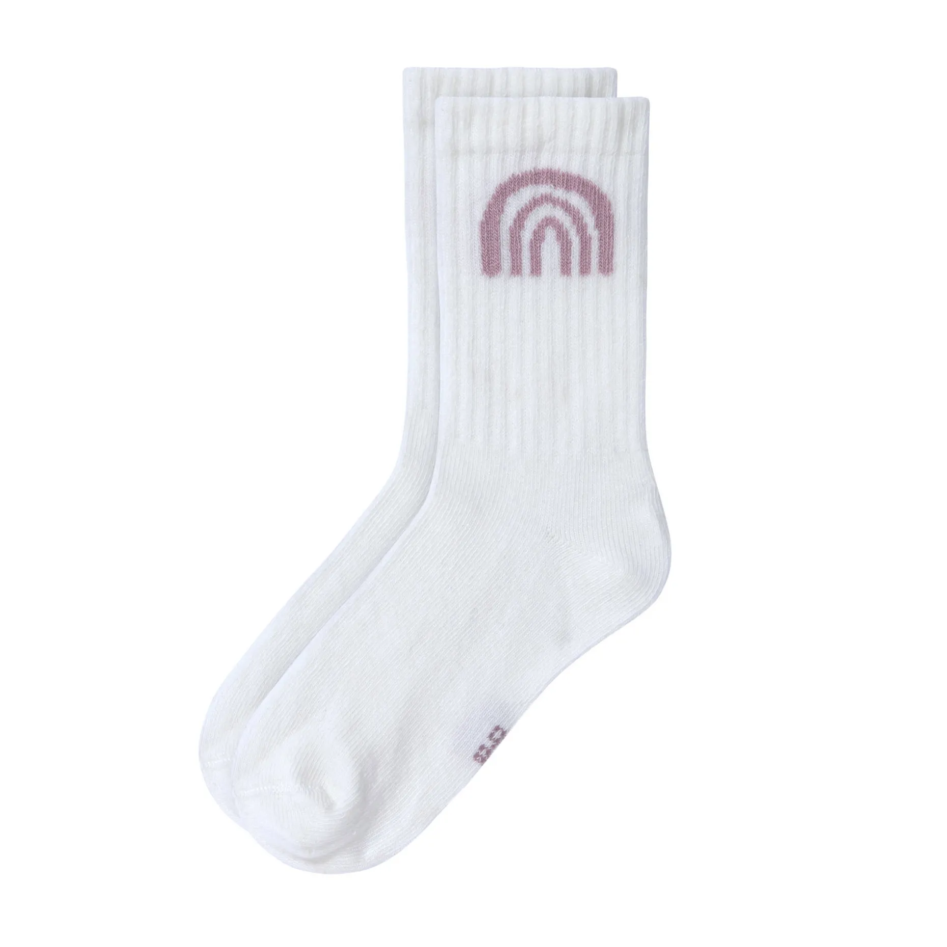 Tennissocken Kinder 3er-Set - Little Gang, Smile Weiß