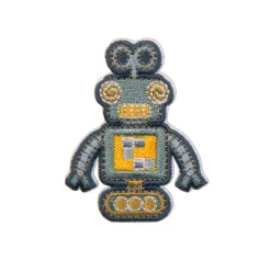 Textil-Sticker (3 Stk) - Schul Set Unique, Roboter