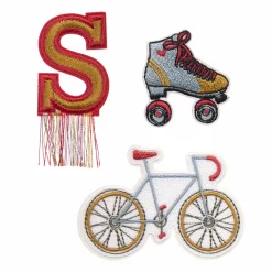 Textil-Sticker (3 Stk) - Schul Set Unique, Fahrrad