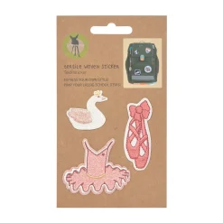 Textil-Sticker (3 Stk) - Stick on, Ballett