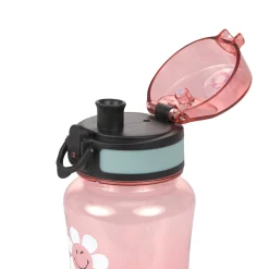 Tritan Kinder Trinkflasche 420 ml - SmileyWorld®, Rosa