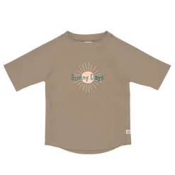 UV Shirt Kinder Kurzarm - Sonne, Braun