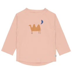 UV Shirt Kinder Langarm - Kamel, Rosa