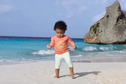 UV Shirt Kinder Langarm - Sonne, Rot