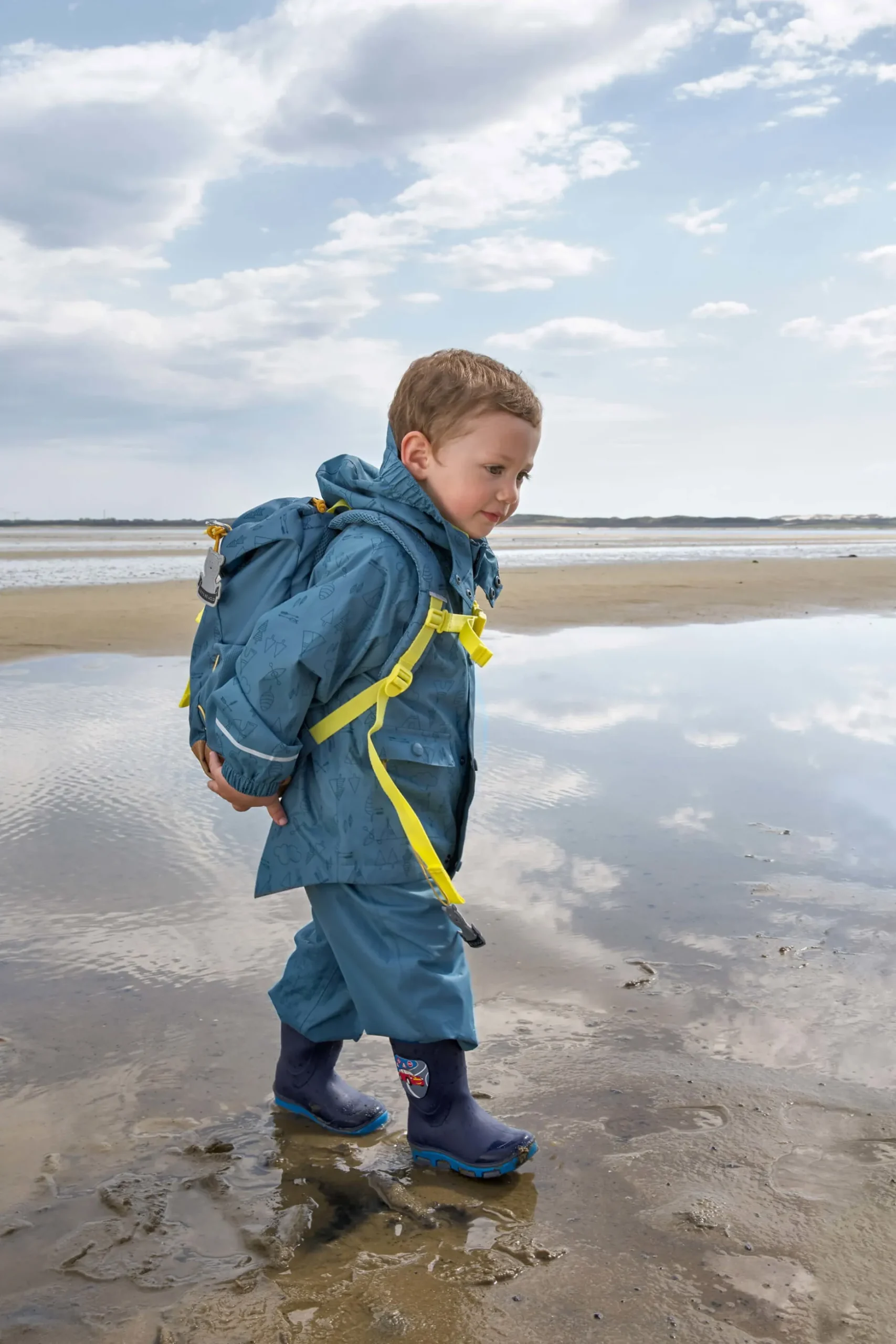 Wanderrucksack Kinder 14L - Adventure, Blau
