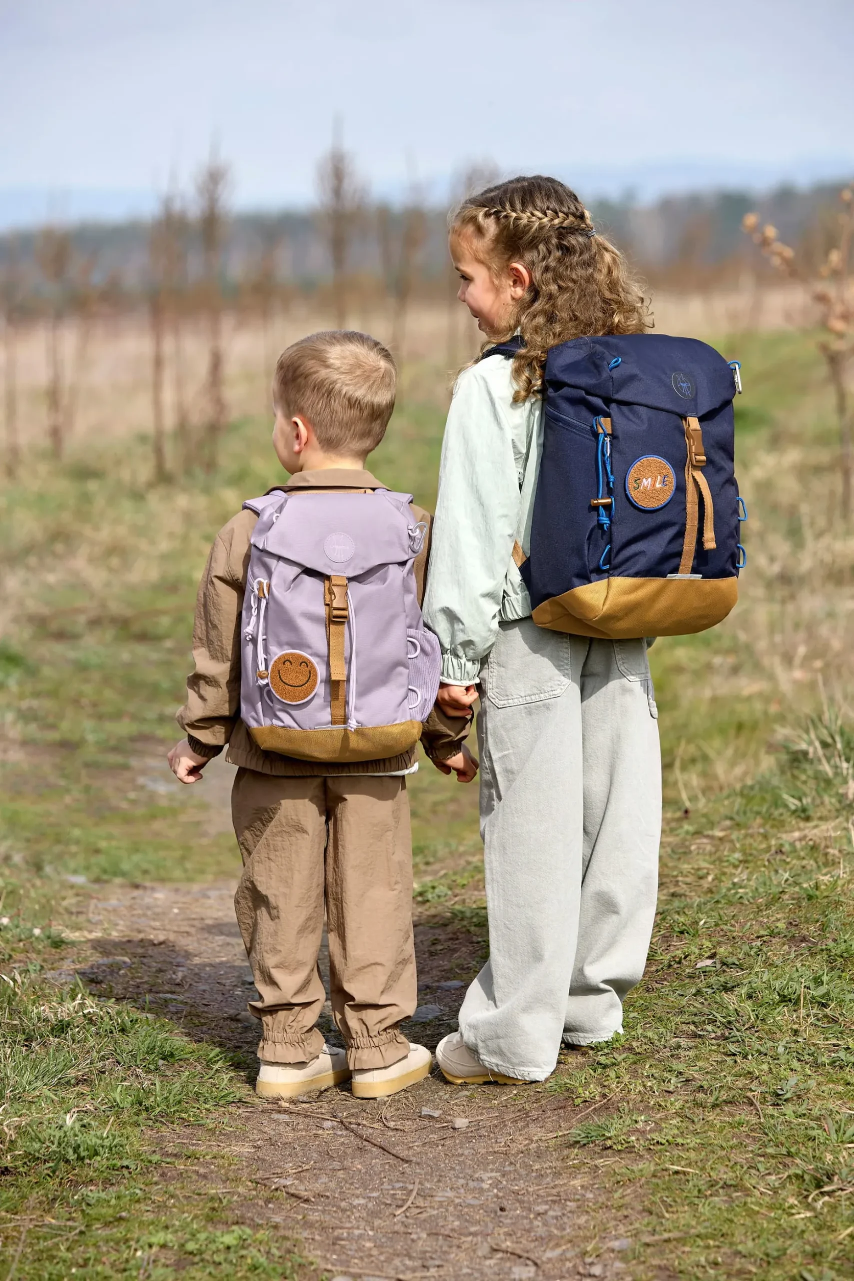 Wanderrucksack Kinder 14 L - Little Gang, Dunkelblau