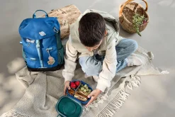 Wanderrucksack Kinder 14 L - Unique, Blau Grün