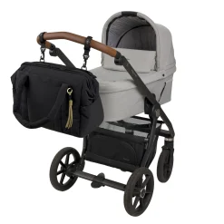 Weekender Wickeltasche - Yula, Schwarz