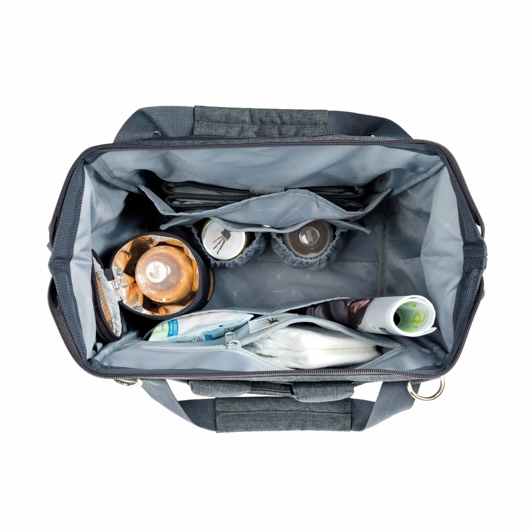 Wickelrucksack - Glam Goldie Backpack, Anthracite