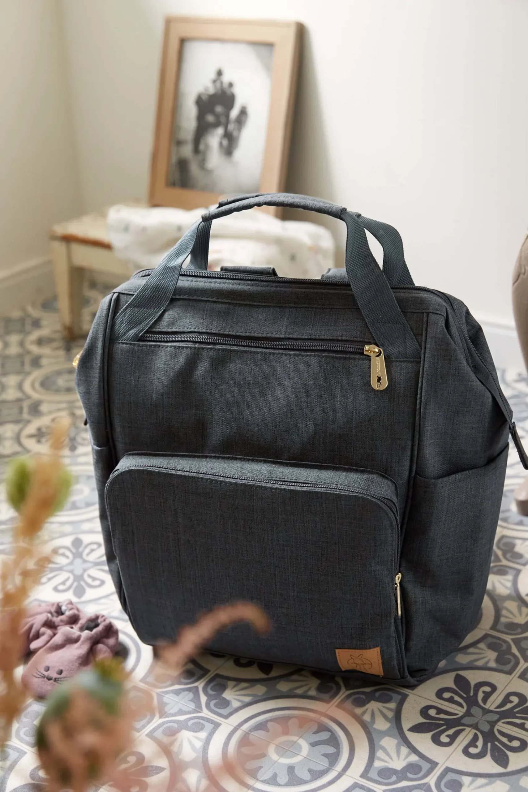 Wickelrucksack - Glam Goldie Backpack, Anthracite