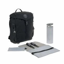 Wickelrucksack - Outdoor Backpack, Black