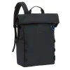 Wickelrucksack - Outdoor Rolltop Backpack, Schwarz