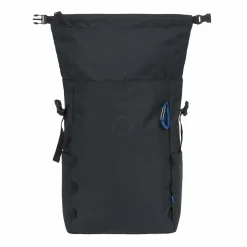 Wickelrucksack - Outdoor Rolltop Backpack, Schwarz