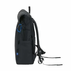Wickelrucksack - Outdoor Rolltop Backpack, Schwarz