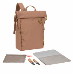Wickelrucksack - Outdoor Rolltop Backpack, Mandel