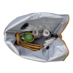 Wickelrucksack - Rolltop Backpack, Curry